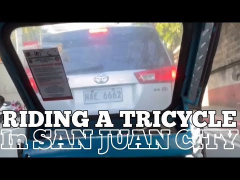 🏍️ Adventures of Pinay New Yorker in Manila: Tricycle Ride in San Juan City 🇵🇭