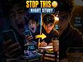 Master the late night session #shorts #ytshorts #viral #trending #facts
