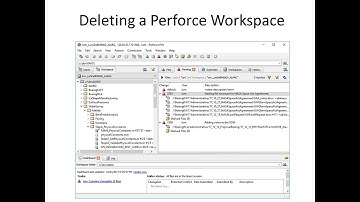 Deleting a Perforce Workspace