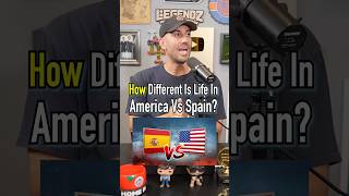 How Different Is Life In America Vs Spain? #shorts #usa #spain #country #facts