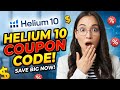 Helium 10 Coupon Code 2025 | Helium10 Promo Code and Discount