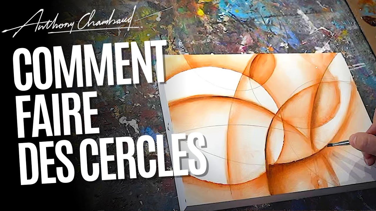 Comment faire des cercles : Peinture acrylique