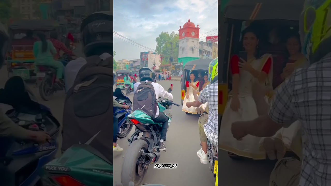 New Girls reactions 👀😍 RC 390 rider propose 🌹💥 #rc390 #ytshorts #shorts #viralshorts