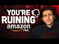 3 simple things that you need to stop doing immediately with amazon fba