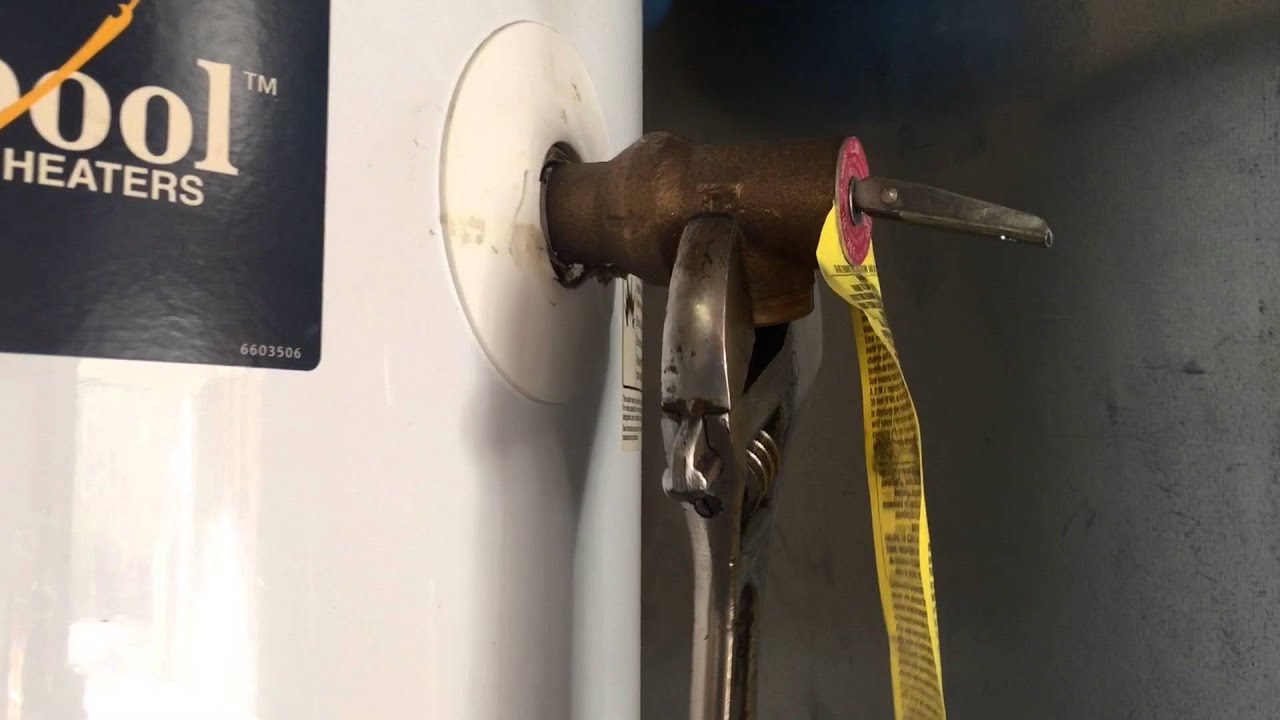 T&P Valve Replacement - YouTube