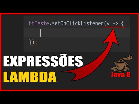 Expressões Lambda com Java 8 - Programação Android