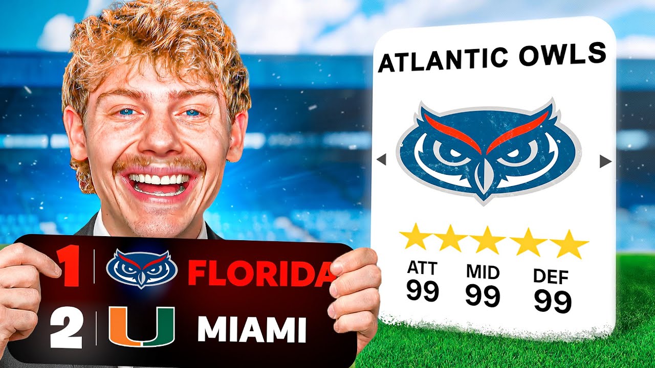 I Made FAU better than Miami...