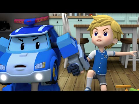 Water Gun Fight with a Friend│Learn about Safety Tips with POLI│Safety Episodes│Robocar POLI TV