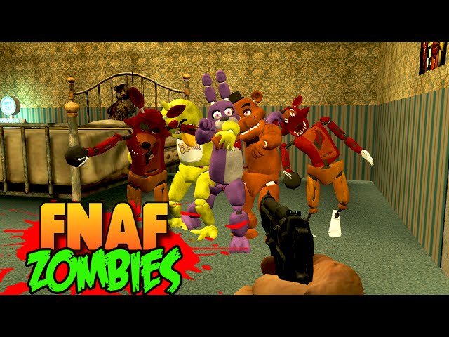 FIVE NIGHTS AT FREDDY'S ZOMBIES ☆ Call of Duty Zombies Mod (Zombie Games) 