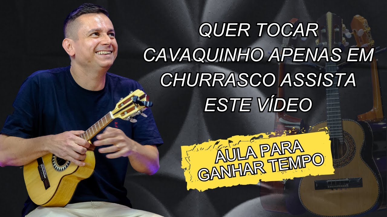 Tocando cavaquinho para se divertir | ESCOLA DE CAVACO DANIEL MARTINS