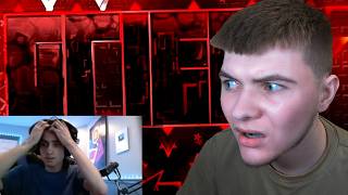 I Reacted To the most IMPOSSIBLE levels in geometry dash