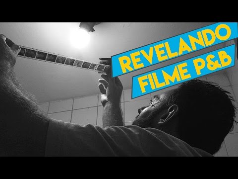 Câmera Velha #33 Revelação de filme preto e branco (revelando fotografia analógica)