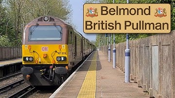 DB Cargo Class 67 No. 024 with the Belmond Pullman Train.