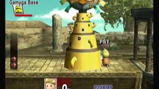 Super Smash Bros Brawl Subspace Emissary Part 12 - Lucas & Pokemon Trainer Vs. Wario