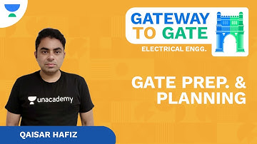 GATE Preparation Strategy and Planning |  GATEway to GATE | EE | Qaisar Hafiz