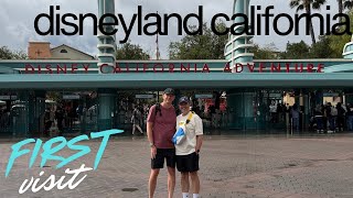 OUR FIRST TIME EVER AT DISNEY CALIFORNIA ADVENTURE! 😱🎡