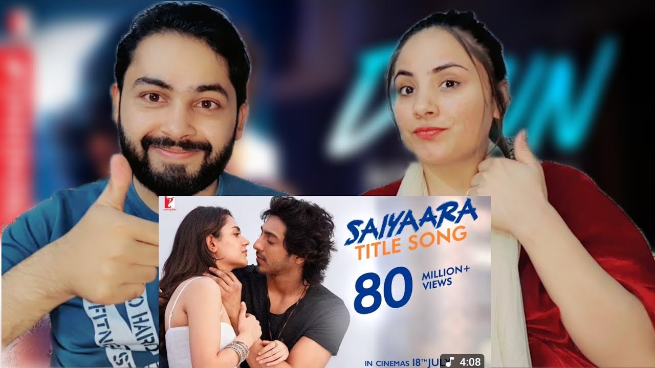 Pakistani Reaction On Saiyaara Title Song | Ahaan Panday, Aneet Padda | Tanishk Bagchi