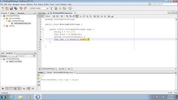 Extracting Characters from a String in Java