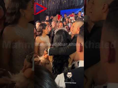 ايهاب توفيق وهنادي مهنا في فرح حسن شاكوش وريم طارق 