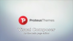 Visual Composer as a main page builder in WP themes