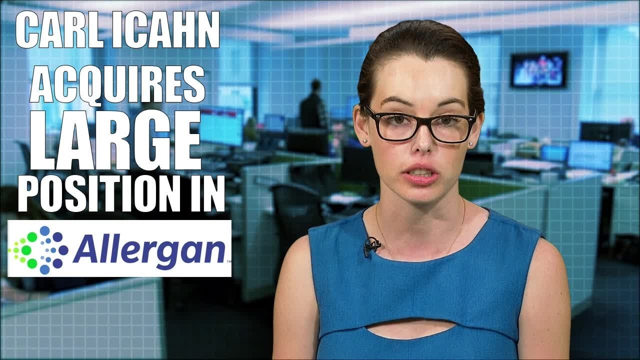 Activist Investor Carl Icahn Takes Stake in Allergan Activist Investor Carl Icahn Takes Stake in Allergan