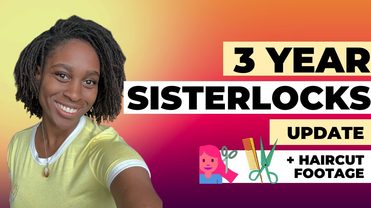 3 Year Sisterlocks Journey + DIY Sisterlocks HAIRCUT + Life Update 😮