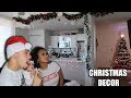 CHRISTMAS HOUSE DECOR TOUR!! | Vlogmas Day 3