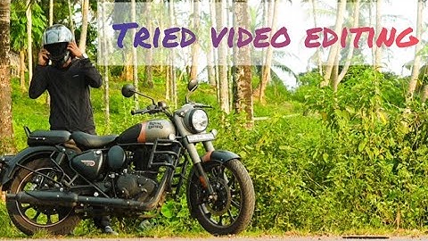 My first video editing😍