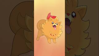 Drawing Pombon Pokemon Winds And Waves Gen 10