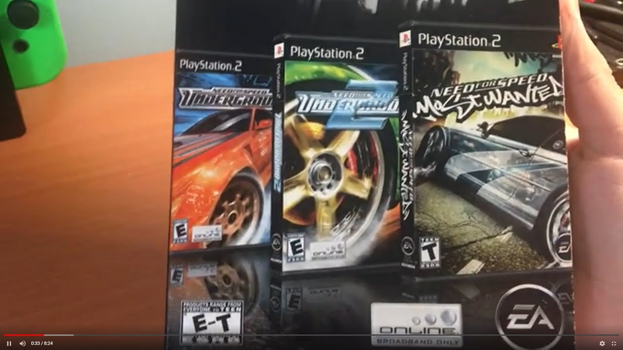 UNBOXING Need For Speed Collector's Series | PS2 - YouTube