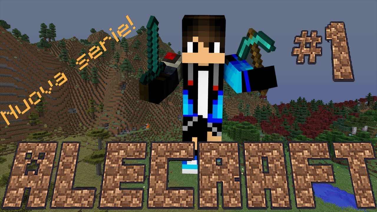 Minecraft[ITA]LA NUOVA SERIE MODDATA!! Alecraft #1 - YouTube