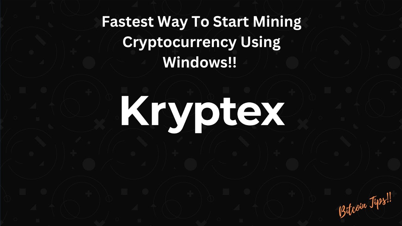 FASTEST Way to Mine Cryptocurrency on Windows 10/11!! Kryptx Review!