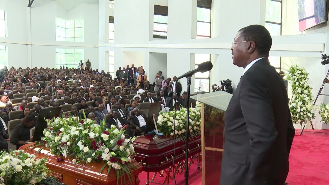 Speaker Moses Wetangula Sets Mourners into Laughter, Remembering Funny Moments with MP Johana Ng'eno