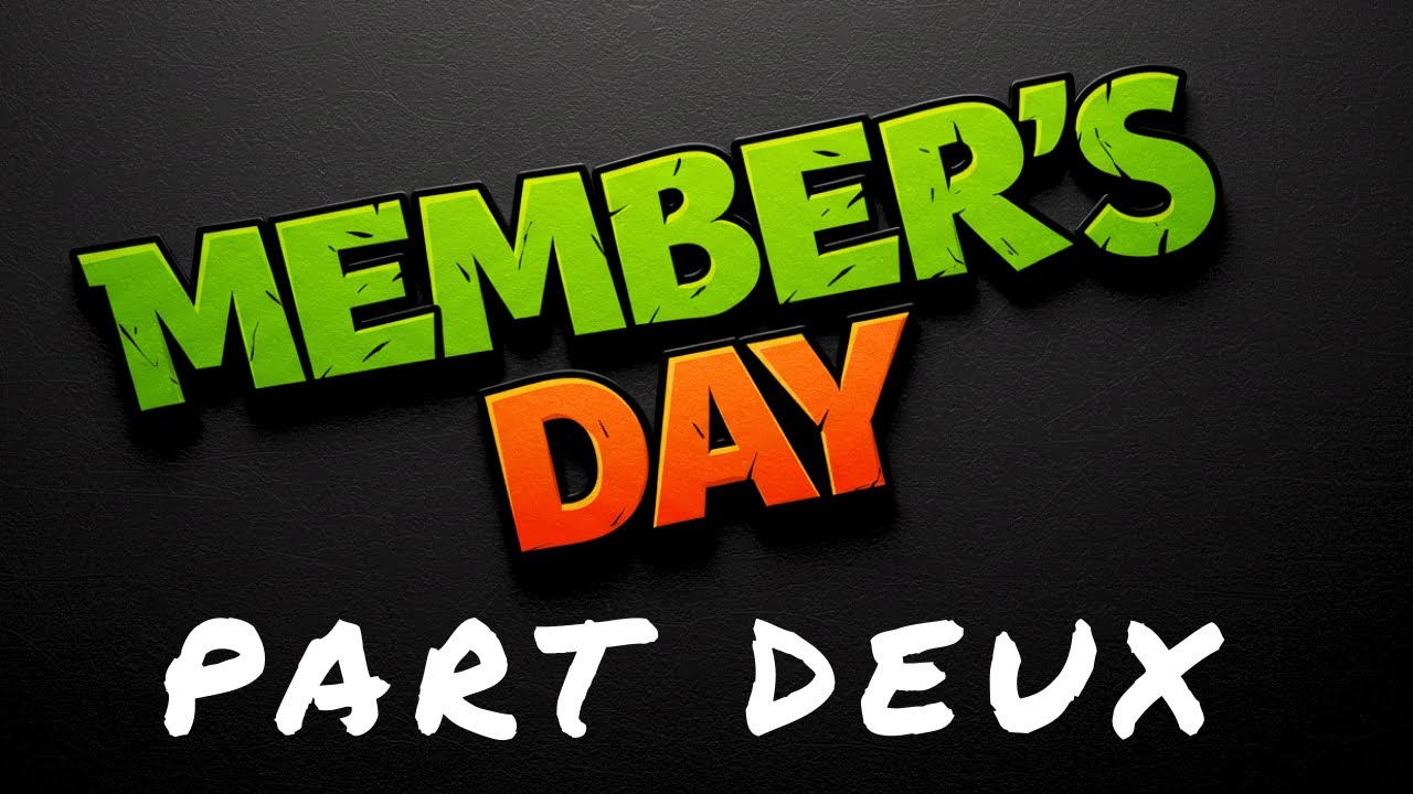 Live DMZ MEMBER's DAY Part Deux