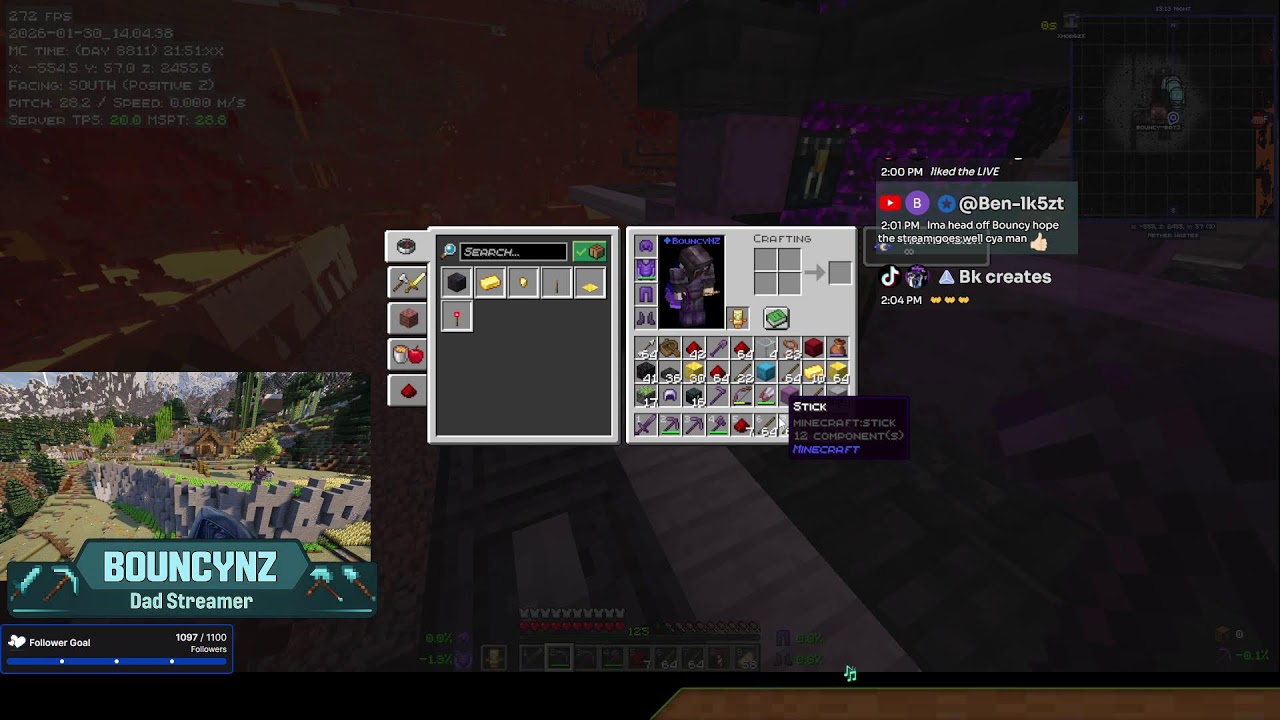Minecraft Live, Squirrel Craft Season 2, Back In the Nether