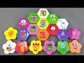 Cleaning Colorful Rainbow Slime Off Numberblocks, Alphablocks ASMR