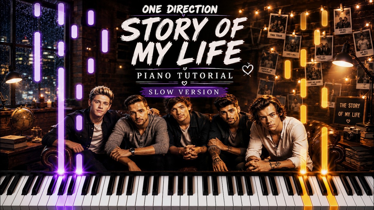 How To Play Story Of My Life On Piano How To Play Story Of My Life On Piano