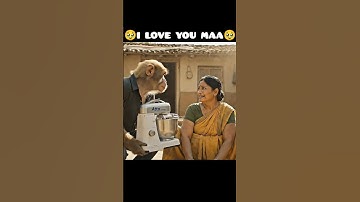Monkey Brought A Dough Maker For His Mom #doughmaker​ #aishorts​ #ai