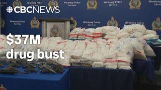 WATCH LIVE: 33 arrested in major drug bust, Winnipeg police say