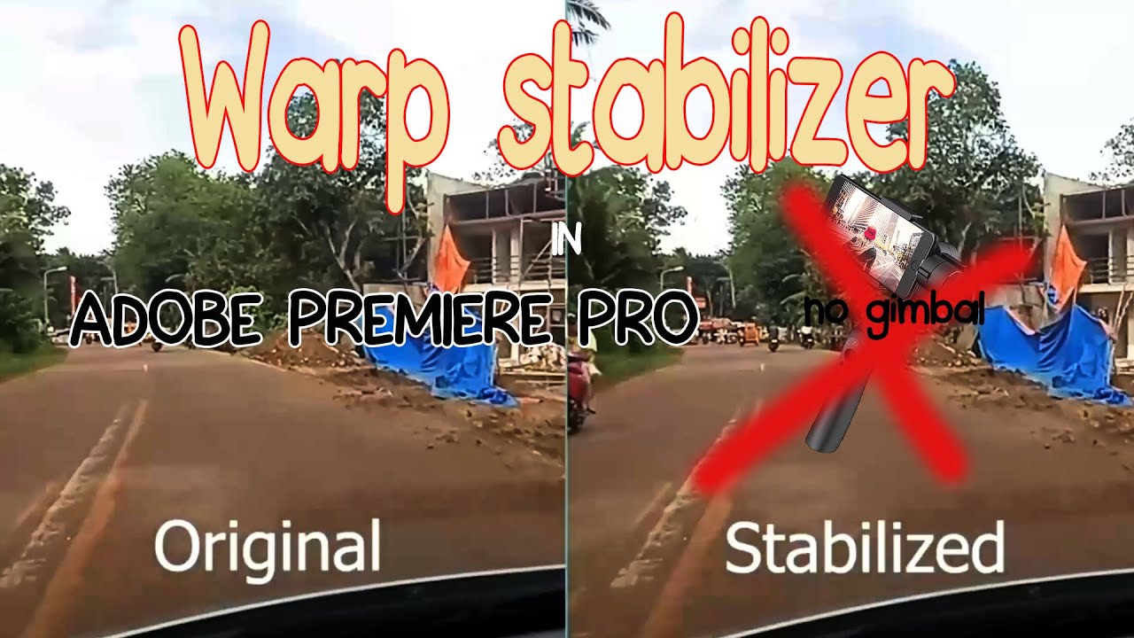 How to stabilized shaky handheld smartphone video in Premiere Pro