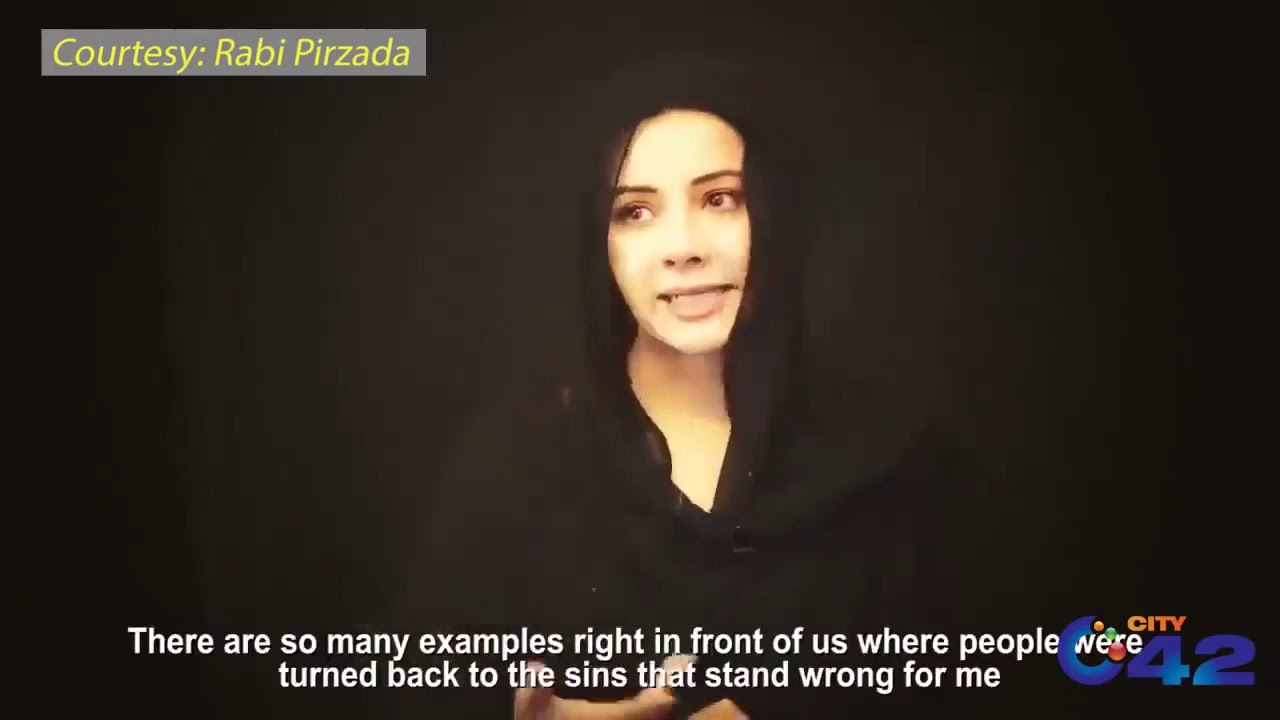 LEAKED! Rabi Pirzada Emotional Video Message After Leak Videos - YouTube