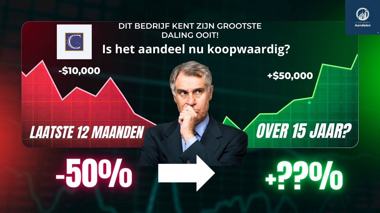 Dit aandeel kent de grootste daling in zijn geschiedenis! Is het koopwaardig?