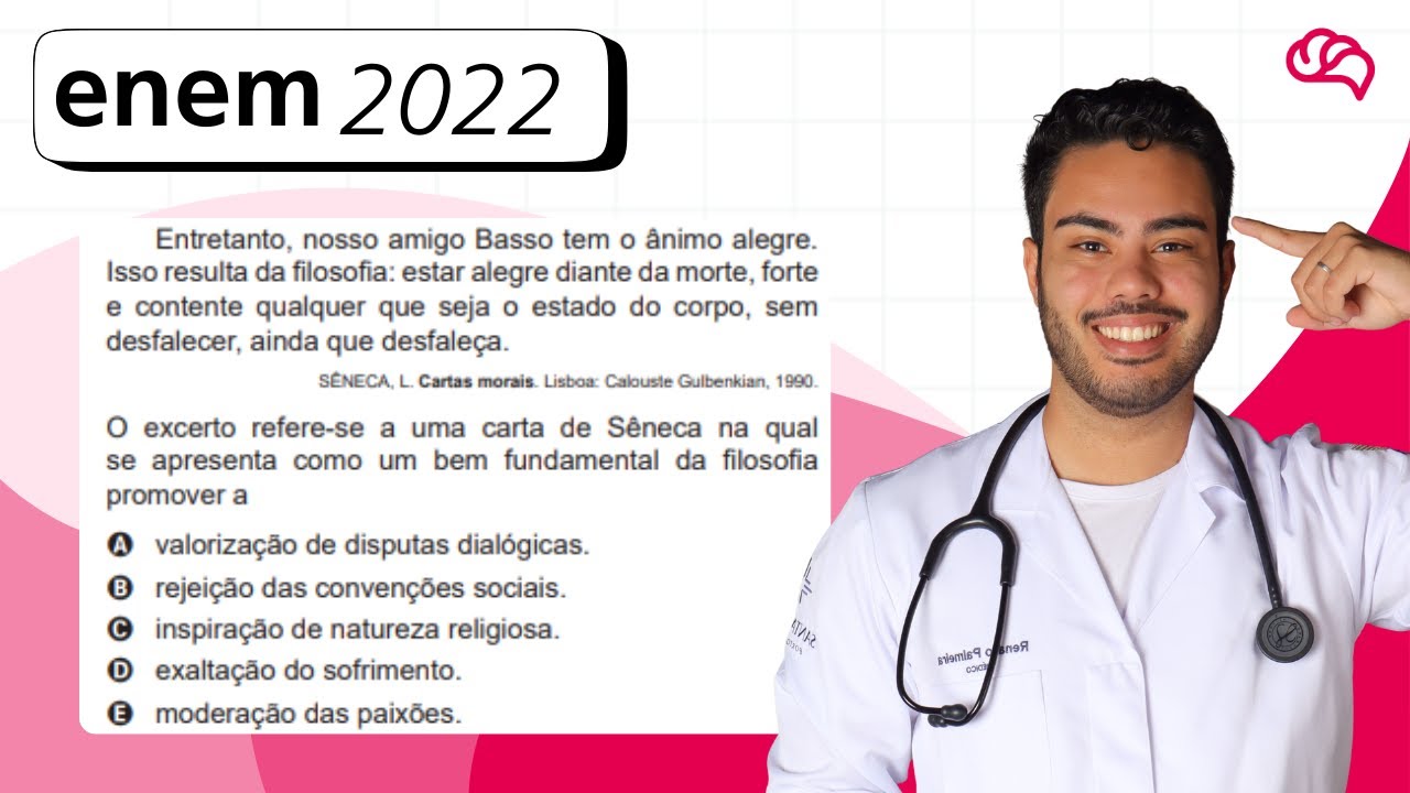 ENEM 2022 – Questão 88: Entretanto, nosso amigo Basso tem o ânimo ...
