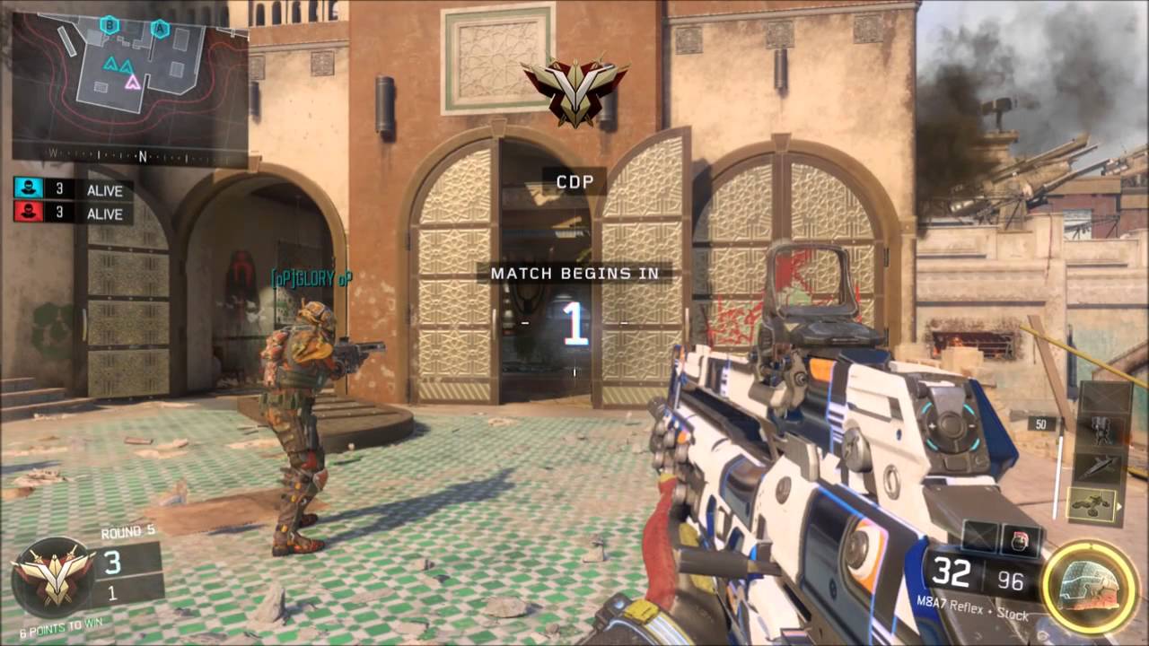 COD BLACK OPS 3 - UMG / GB 3V3 BREACH SND GAMEPLAY (BO3 SND)