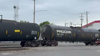 BNSF Mixed Manifest Train Vancouver Washington: 7-5-26   4K