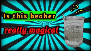 Unboxing of a beaker||Experiment to demonstrate that the particles of matter have space between them