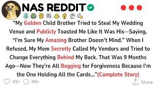 My Golden Child Brother Tried to Steal My Wedding Venue and Publicly Toasted Me Like It Was ..!