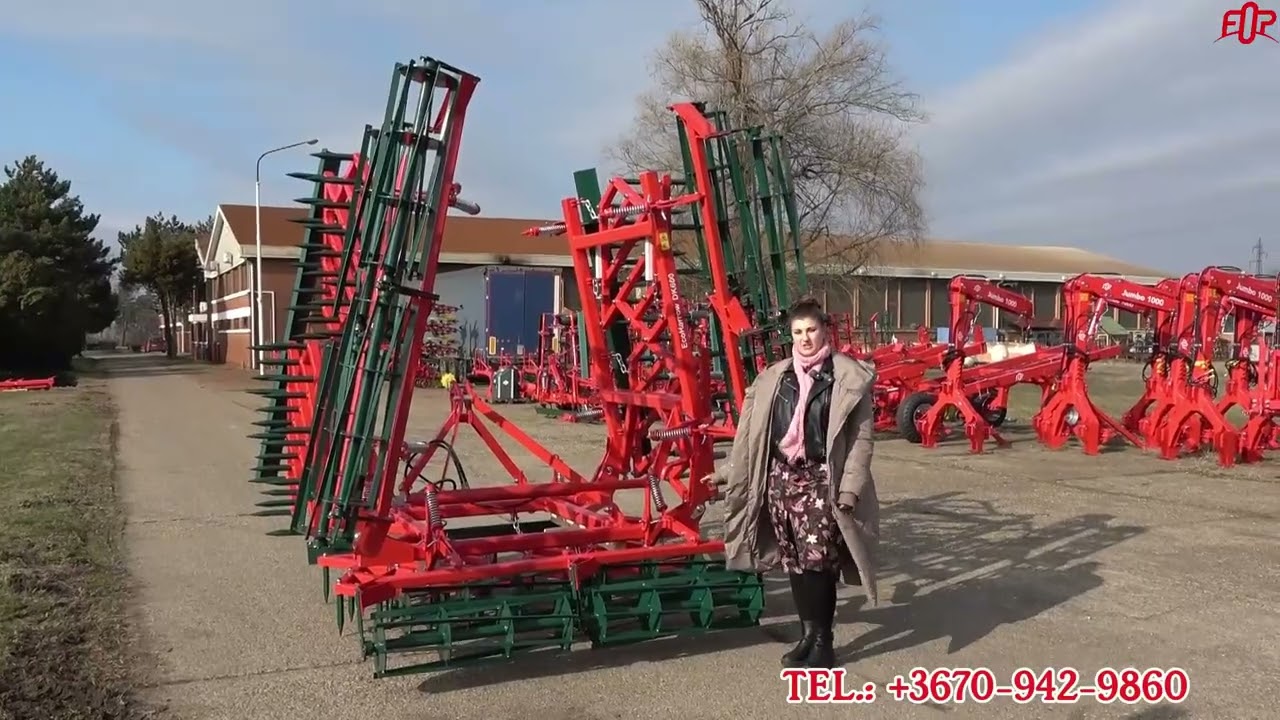 FOP EcoHarrow DK600 - Fogasborona áttekintése