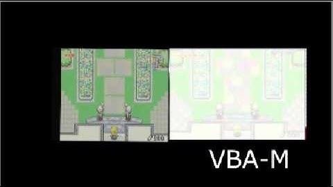 Minish Cap: VBA M VS Wii-U VC