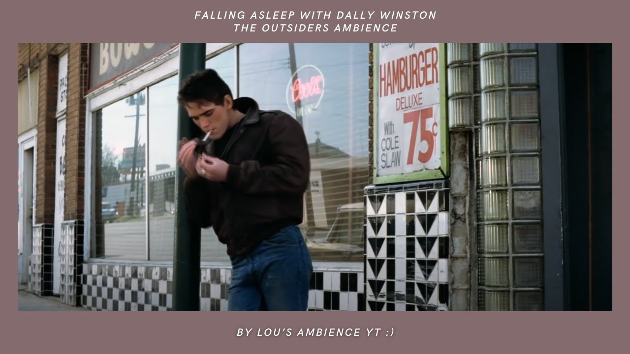 falling asleep at dally's place | the outsiders ambience (white noise, talking, soft jazz music)